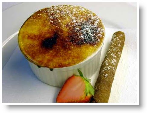 Dessert - Restaurant Recipe - Creme Brulee Recipe